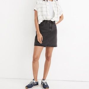 Madewell Denim High-Waist Straight Mini Skirt Sz 29 - New w tags